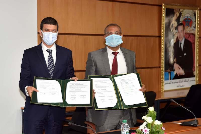 Signature d’un contrat de collaboration et de recherche scientifique et technique entre la NARSA et l'Univ Med 6 Polytechnique